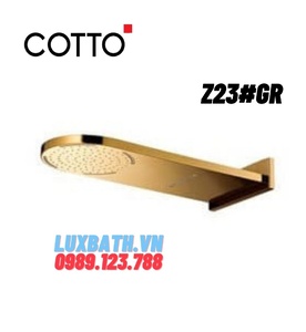 Bát sen tắm COTTO Z23#GR ( màu vàng ) 