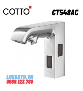 Vòi lavabo cảm ứng nóng lạnh dùng điện COTTO CT548AC