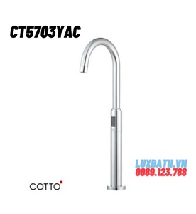 Vòi rửa mặt lavabo cảm ứng dùng điện COTTO CT5703YAC 