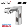 Vòi lavabo cảm ứng nóng lạnh dùng điện COTTO CT548AC