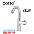 Vòi lavabo nóng lạnh có đèn led COTTO CT1211