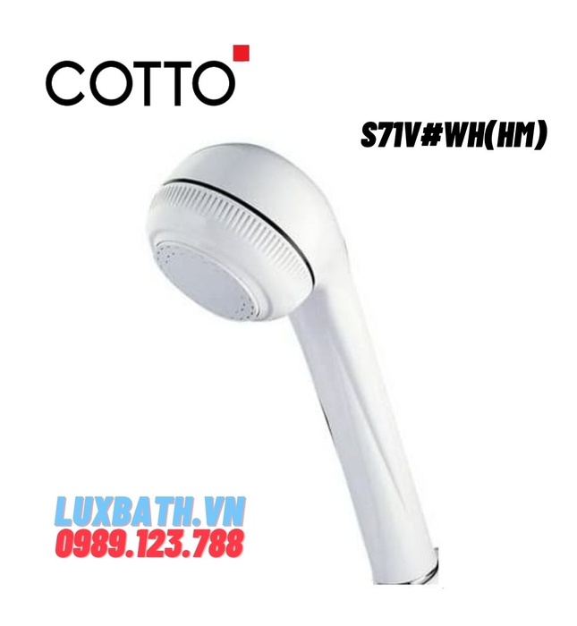 Bát sen nhựa cầm tay COTTO S71V#WH(HM)