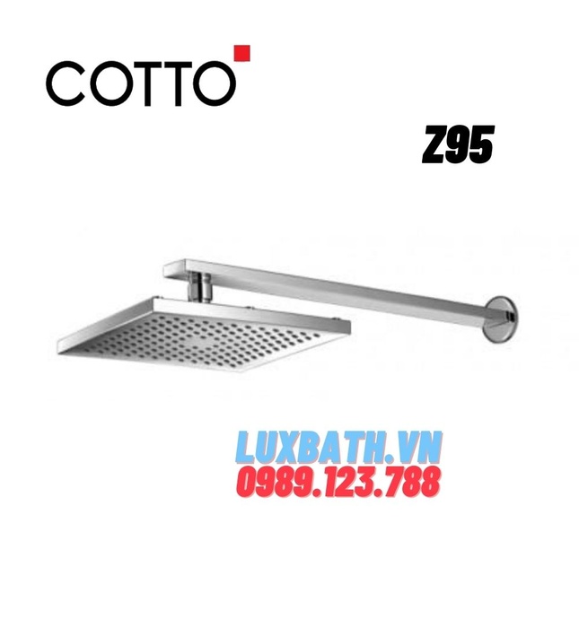 Bát Sen Âm Tường Vuông COTTO Z95
