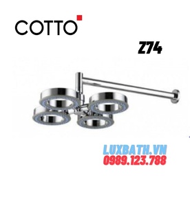 Bát sen tắm chùm âm tường COTTO Z74