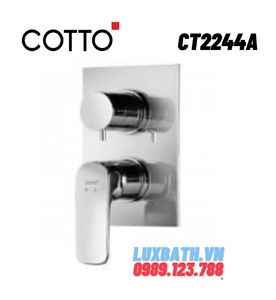 Mặt nạ sen tắm nóng lạnh âm tường COTTO CT2244A 