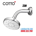 Bát sen mạ chrome gắn tường COTTO Z20(HM)