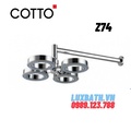 Bát sen tắm chùm âm tường COTTO Z74
