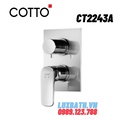 Mặt nạ sen tắm nóng lạnh âm tường COTTO CT2243A