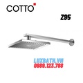 Bát Sen Âm Tường Vuông COTTO Z95
