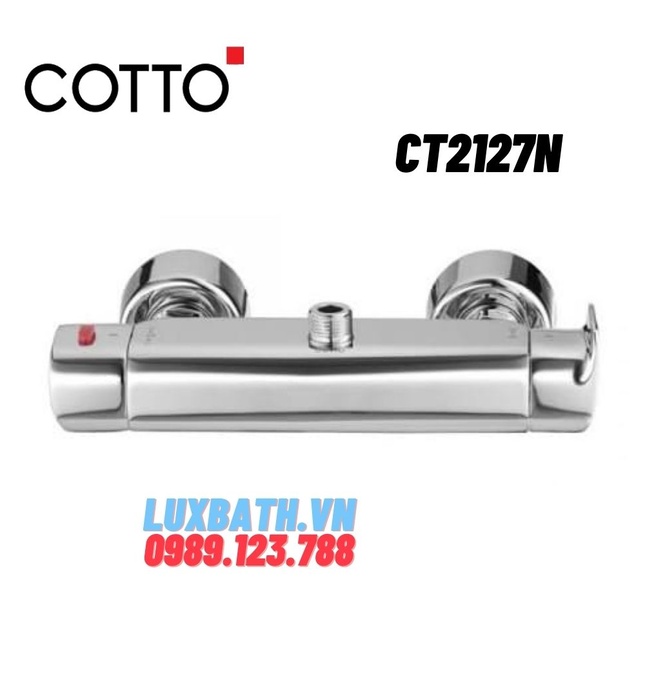 Củ sen tắm nhiệt độ COTTO CT2127N