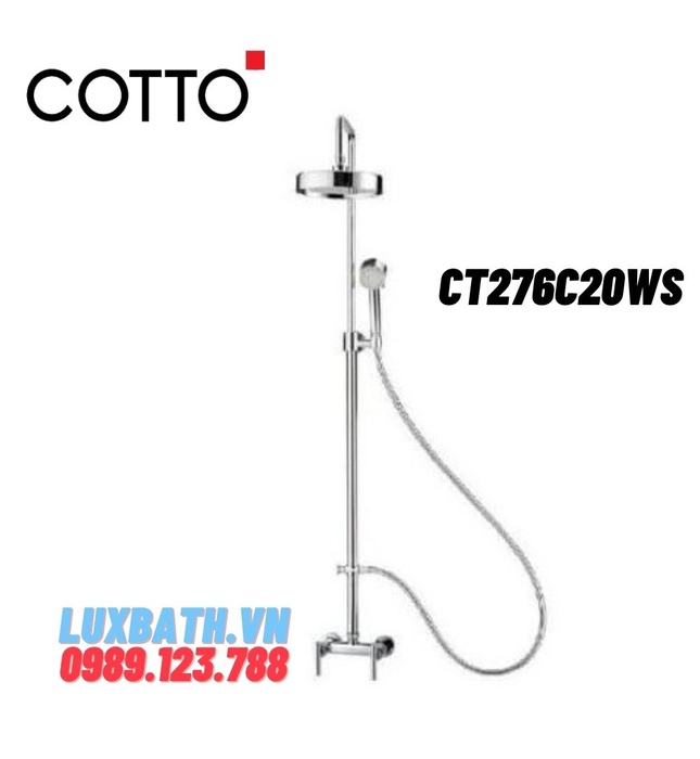 Sen tắm cây nóng lạnh COTTO CT276C20WS