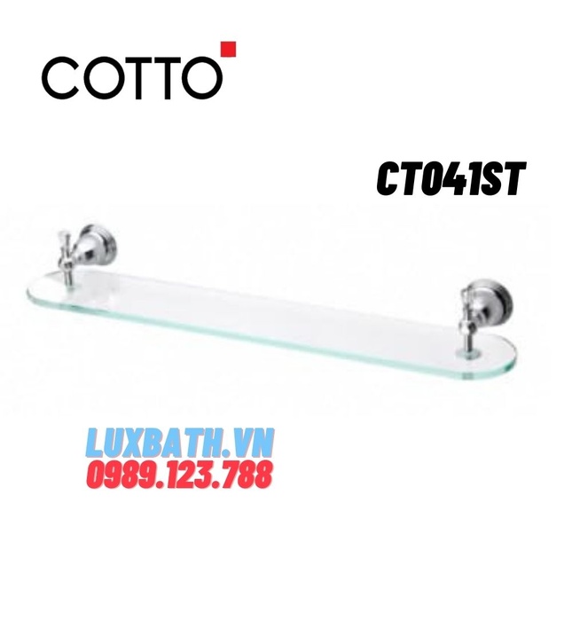 Kệ kính dưới gương COTTO CT041ST