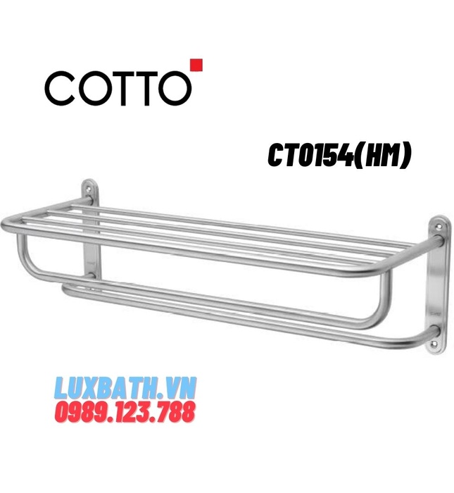 Giàn treo khăn 2 tầng COTTO CT0154(HM) 