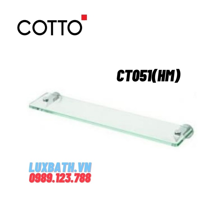 Kệ kính dưới gương COTTO CT051(HM)