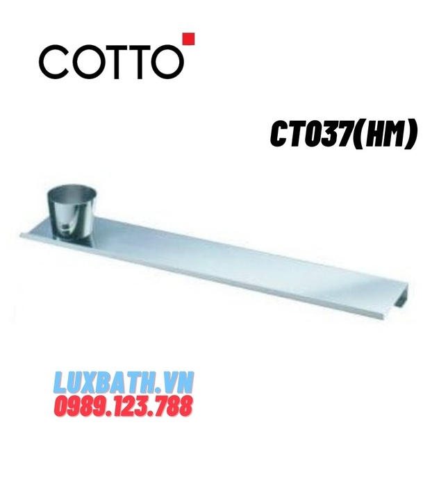 Kệ kính kết hợp khay xà phòng COTTO CT037(HM)