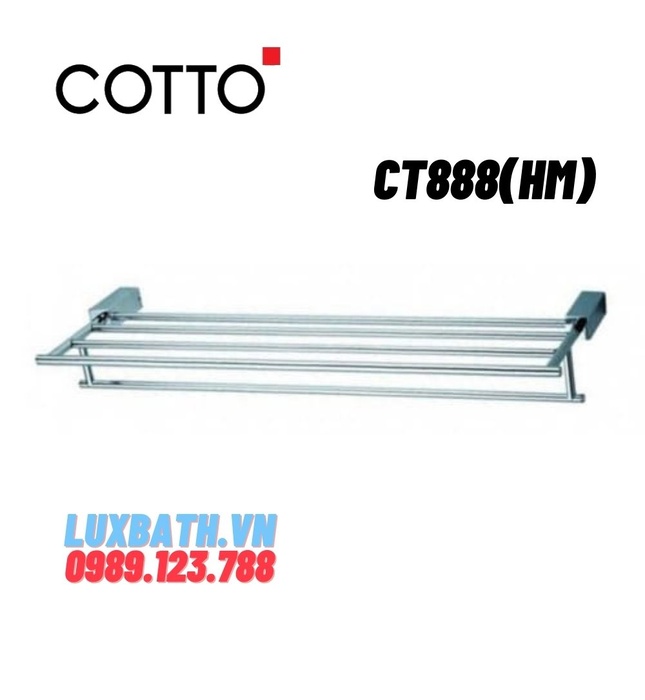 Vắt khăn giàn hai tầng COTTO CT888(HM) 