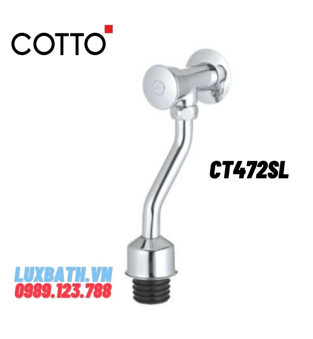 Van xả tiểu ấn COTTO CT472SL