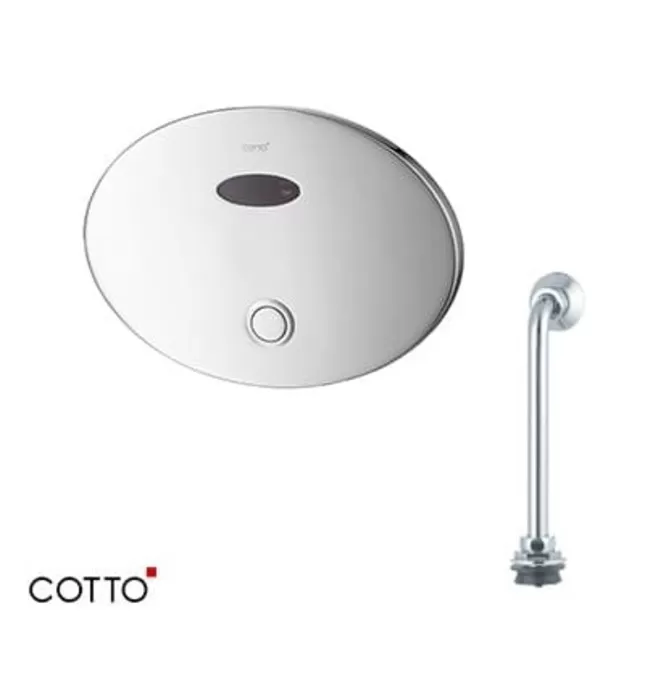 Van xả tiểu cảm ứng âm tường COTTO CT484AC