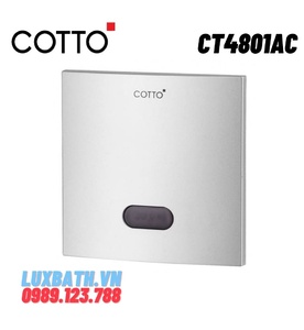 Van xả tiểu cảm ứng âm tường COTTO CT4801AC 