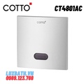 Van xả tiểu cảm ứng âm tường COTTO CT4801AC 