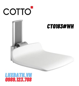 Ghế ngồi tắm COTTO CT0183#WH