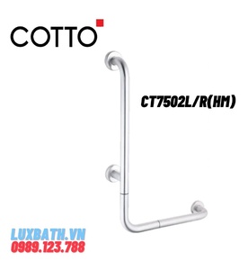 Thanh vịn nhà vệ sinh COTTO CT7502L/R(HM)