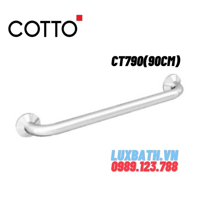 Thanh vịn nhà vệ sinh COTTO CT790(90cm)(HM)