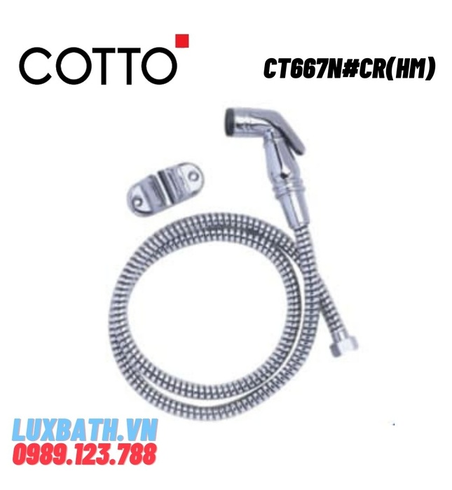 Vòi xịt vệ sinh COTTO CT667N#CR(HM)