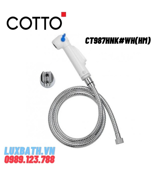 Vòi xịt vệ sinh COTTO CT987HNK#WH(HM) Phun 2 Chế Độ