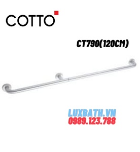 Thanh vịn nhà vệ sinh COTTO CT790 (120cm)(HM)