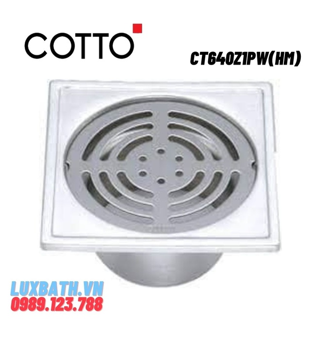 Ga thoát sàn COTTO CT640Z1PW(HM)