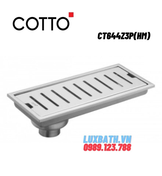 Ga thoát sàn chữ nhật COTTO CT644Z3P(HM)