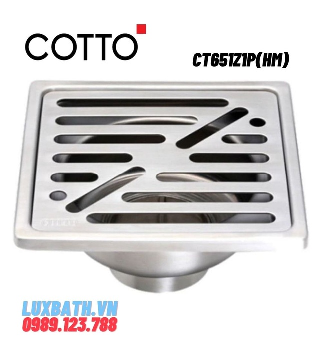 Ga thoát sàn COTTO CT651Z1P(HM) Ø1.5