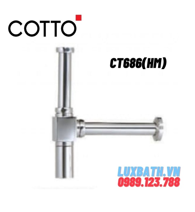 Ống thải chữ T COTTO CT686(HM)