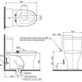 Bồn cầu 2 khối nắp điện tử TOTO CS735DW14#XW