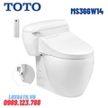 Bồn cấu 1 khối nắp điện tử TOTO MS366W14