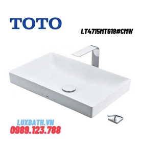 Chậu Rửa Lavabo đặt bàn TOTO LT4715MTG19#CMW