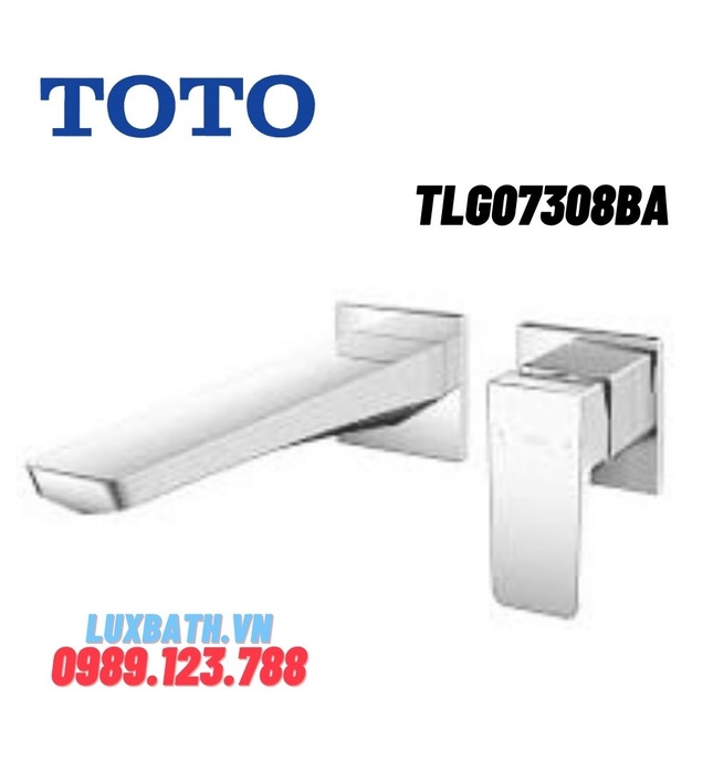 Vòi lavabo nóng lạnh gắn tường TOTO TLG07308BA