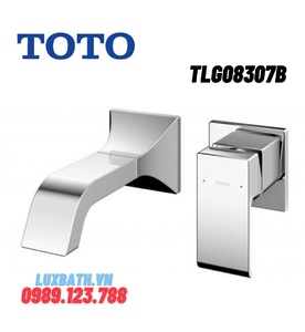 Vòi lavabo nóng lạnh gắn tường TOTO TLG08307B