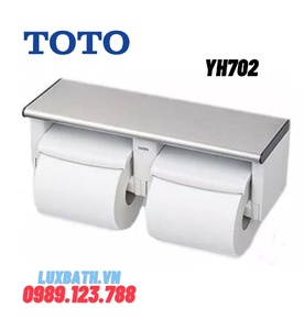 Lô giấy vệ sinh đôi kèm kệ TOTO YH702 (Bỏ mẫu) 