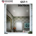 Gương đèn led hình chữ nhật 50x70cm Dehome G57-1