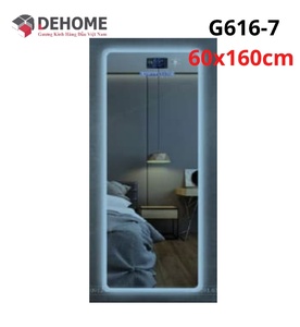 Gương led hình chữ nhật 60x160cm Dehome G616-7