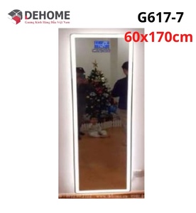 Gương led hình chữ nhật 60x170cm Dehome G617-7