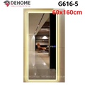 Gương led hình chữ nhật 60x160cm Dehome G616-5