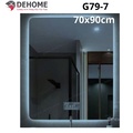 Gương led hình chữ nhật 70x90cm Dehome G79-7