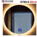 Gương led hình tròn 60cm Dehome GT60-6