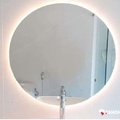 Gương led nguồn cảm ứng sấy gương hình tròn 60cm Dehome GT60-4