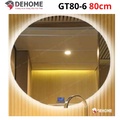 Gương led hình tròn 80cm Dehome GT80-6