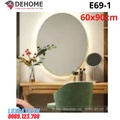 Gương led hình elip 60x90cm Dehome E69-1