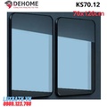 Gương khung sơn tĩnh điện hình chữ nhật màu trắng 70x120cm Dehome KS70.12